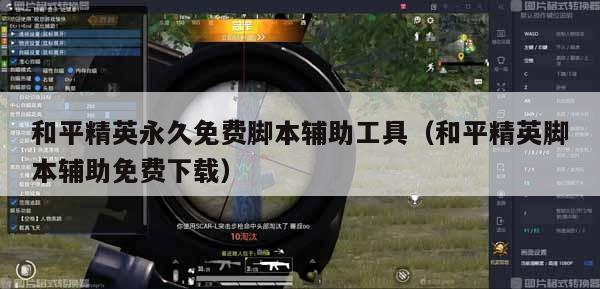 刺激战场免费脚本工具推荐，提升游戏体验的必备外挂